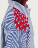 CHEMISE WYOMING M SIOU INDIGO ~ TINSELS