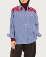 CHEMISE WYOMING M SIOU INDIGO ~ TINSELS