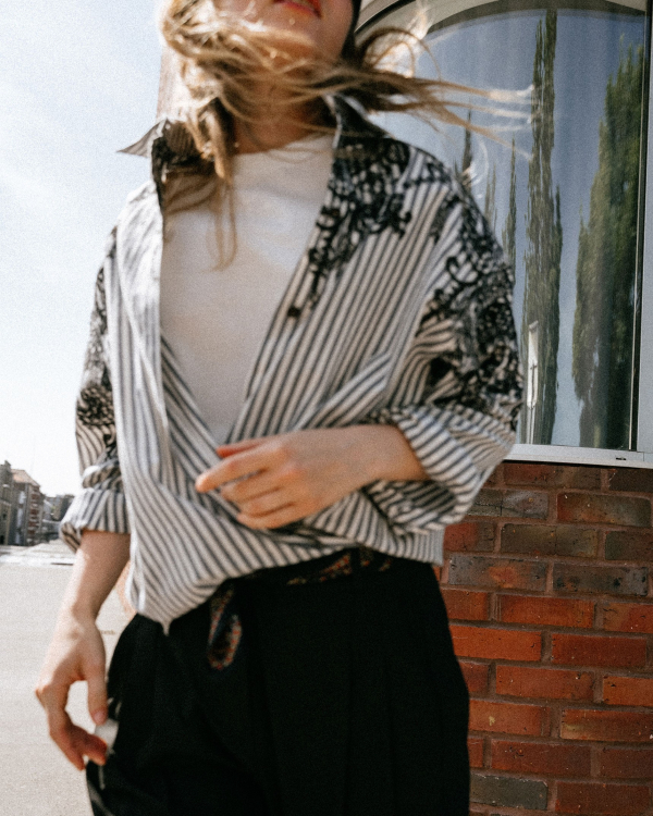 CHEMISE WYOMING INDIE NOIR ~ TINSELS