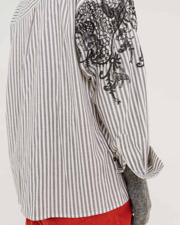 CHEMISE WYOMING INDIE NOIR ~ TINSELS