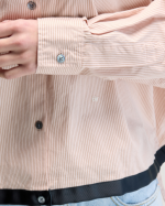 CHEMISE GLOW  STRIPE V ~ BELLEROSE