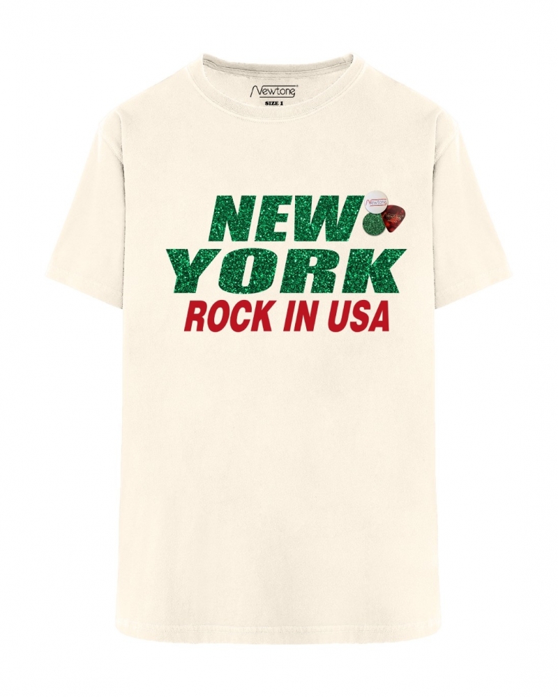 T-SHIRT CITY NATURAL ~ NEWTONE